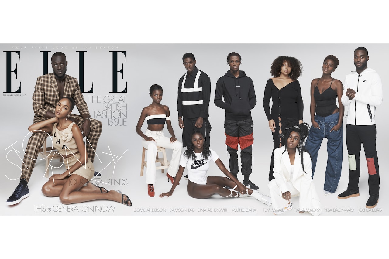 Stormzy Jourdan Dunn ELLE UK Magazine Cover Young Black British Creatives