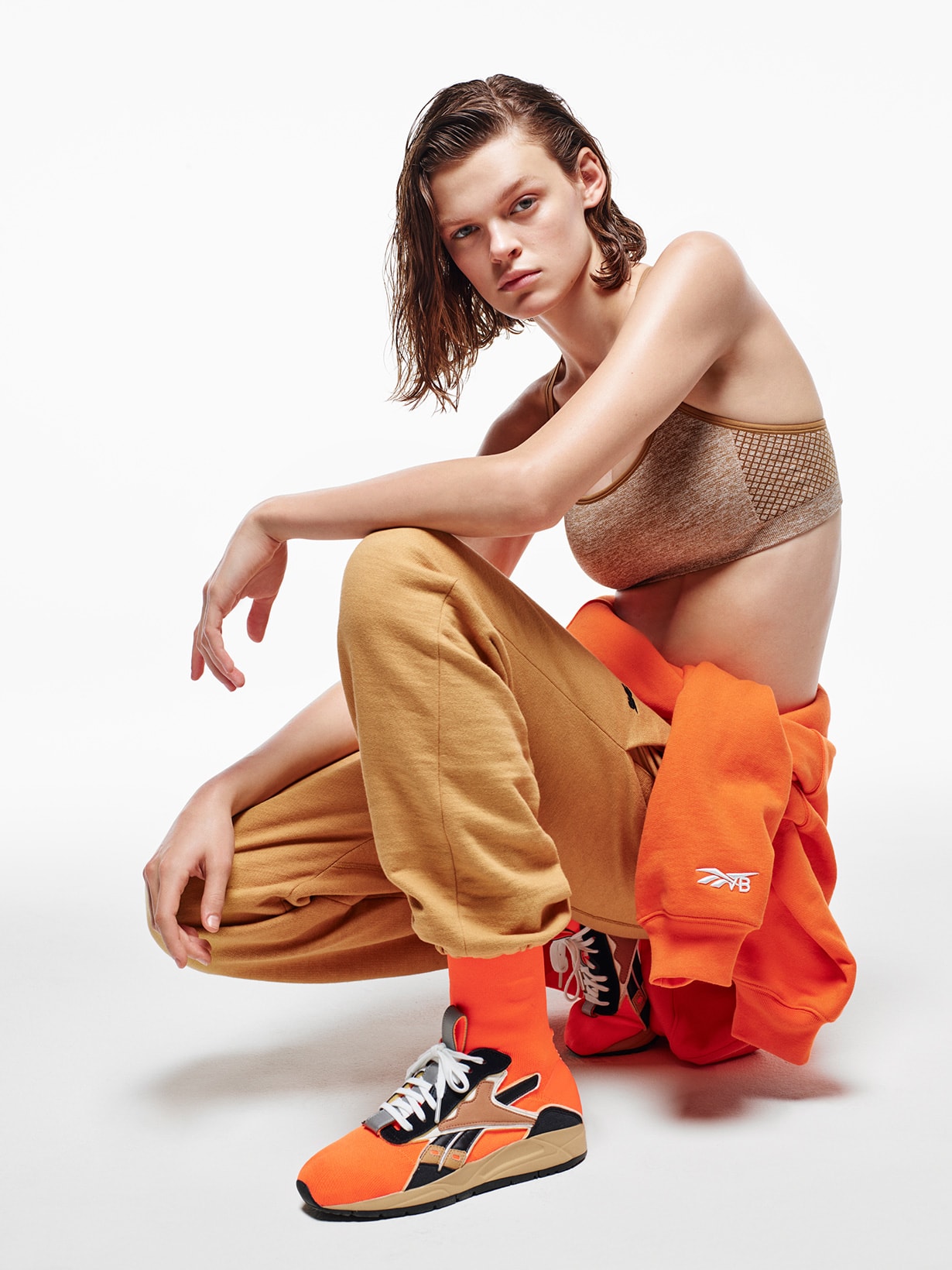 Exclusive Victoria Beckham Reebok Interview sportswear