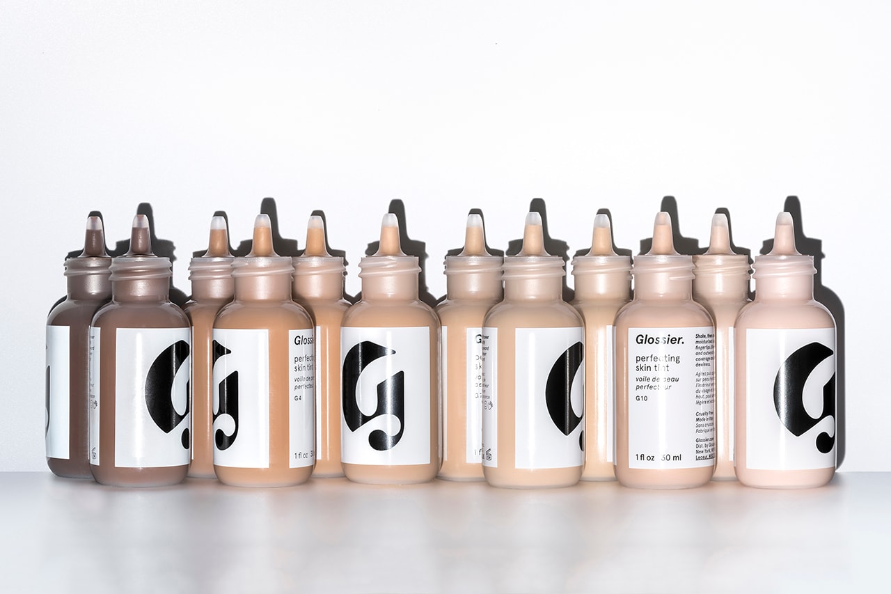 Glossier Perfecting Skin Tint 12 Shades New Expand Expansion Inclusivity Makeup Beauty Emily Weiss Fenty Effect Cosmetics