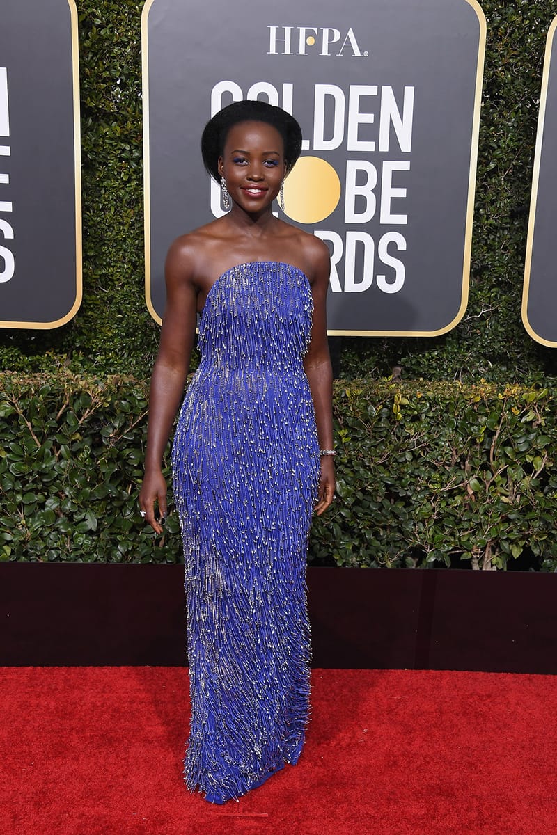 danai gurira red carpet