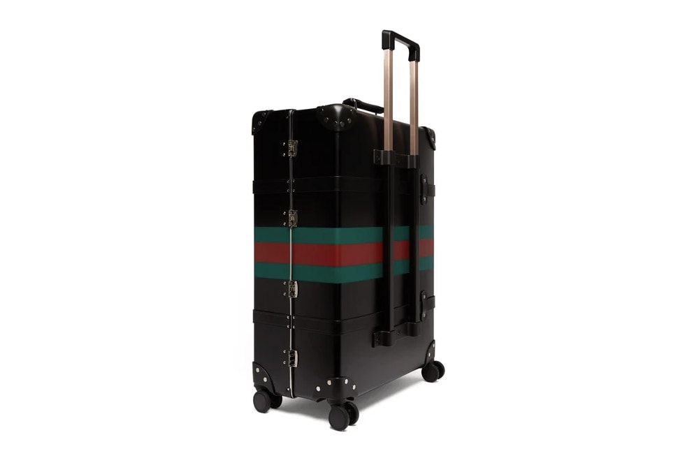 Gucci Globe-Trotter Black Leather Suitcase