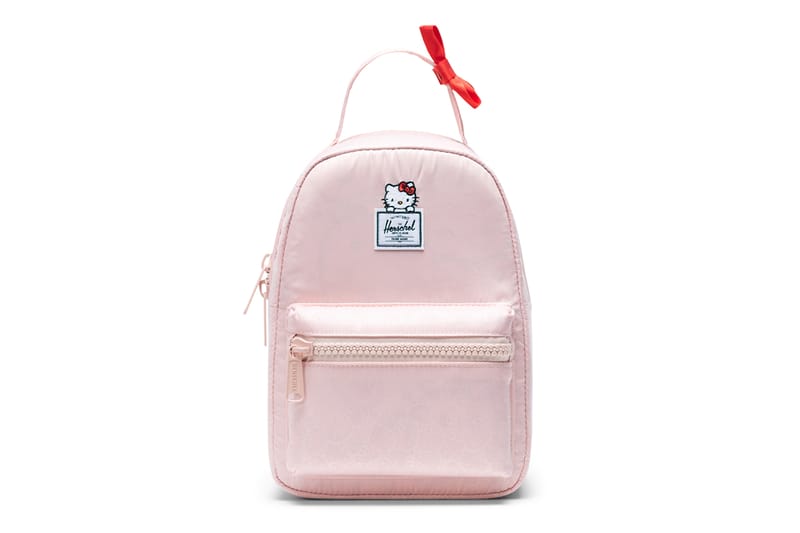 herschel pink mini backpack