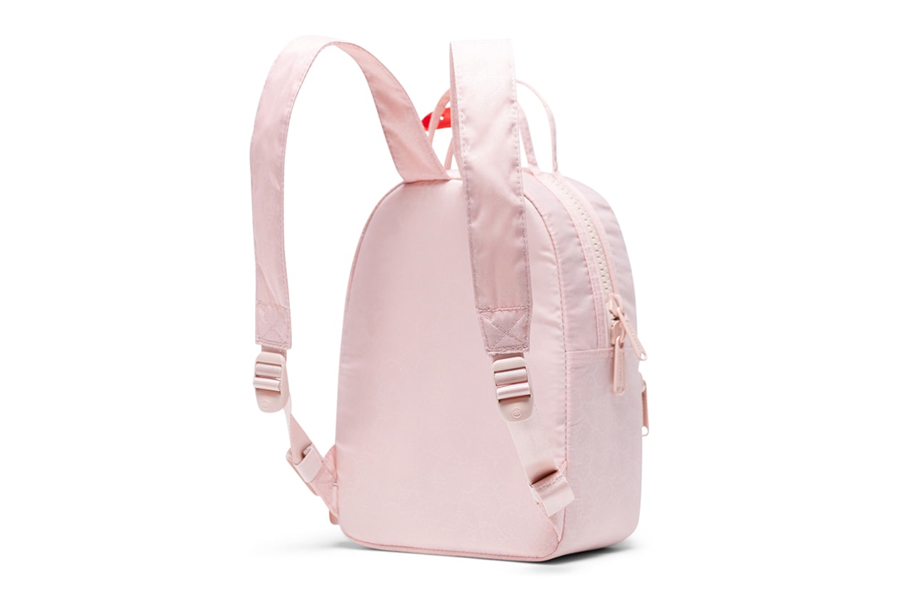 hello kitty herschel supply backpacks collaboration nova mini pink back