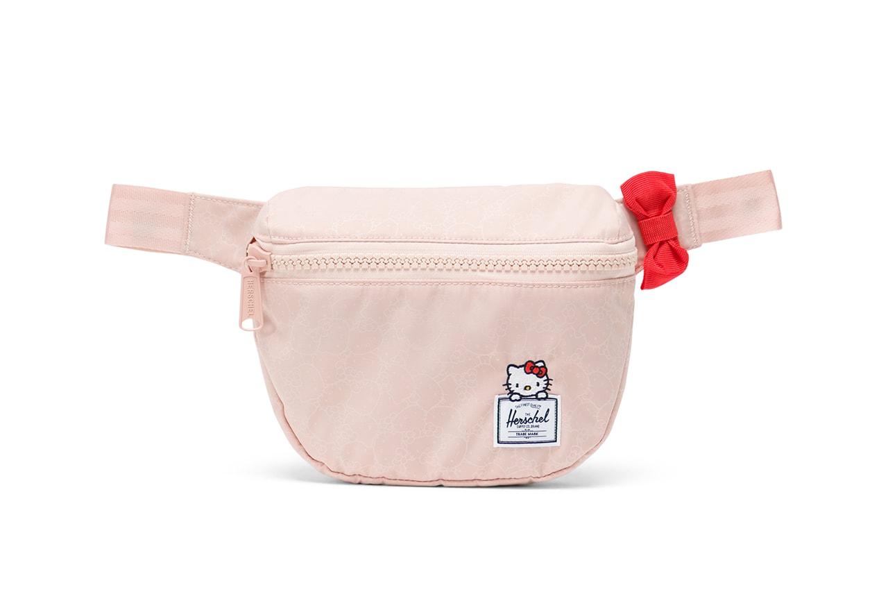 hello kitty herschel supply backpacks collaboration fifteen hip pack fanny pack pink
