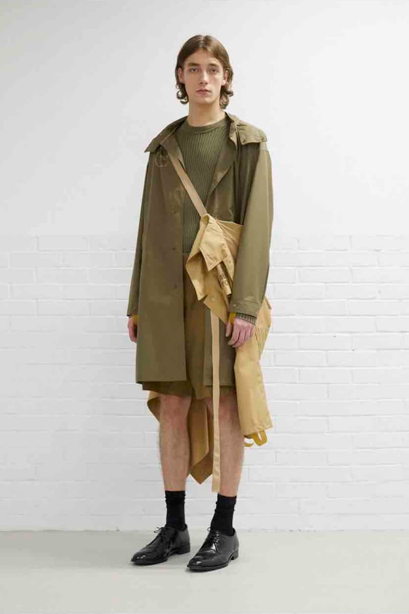 Helmut Lang Pre-Fall 2019 Lookbook Collection Minimal Muted Tones Utility Wear Workwear