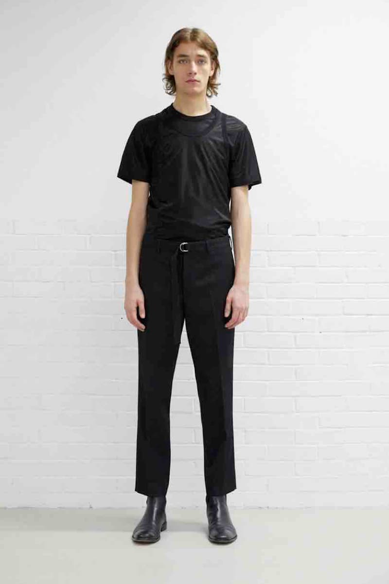 Helmut Lang Pre-Fall 2019 Lookbook Collection Minimal Muted Tones Utility Wear Workwear
