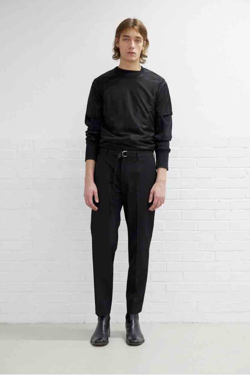 Helmut Lang Pre-Fall 2019 Lookbook Collection Minimal Muted Tones Utility Wear Workwear