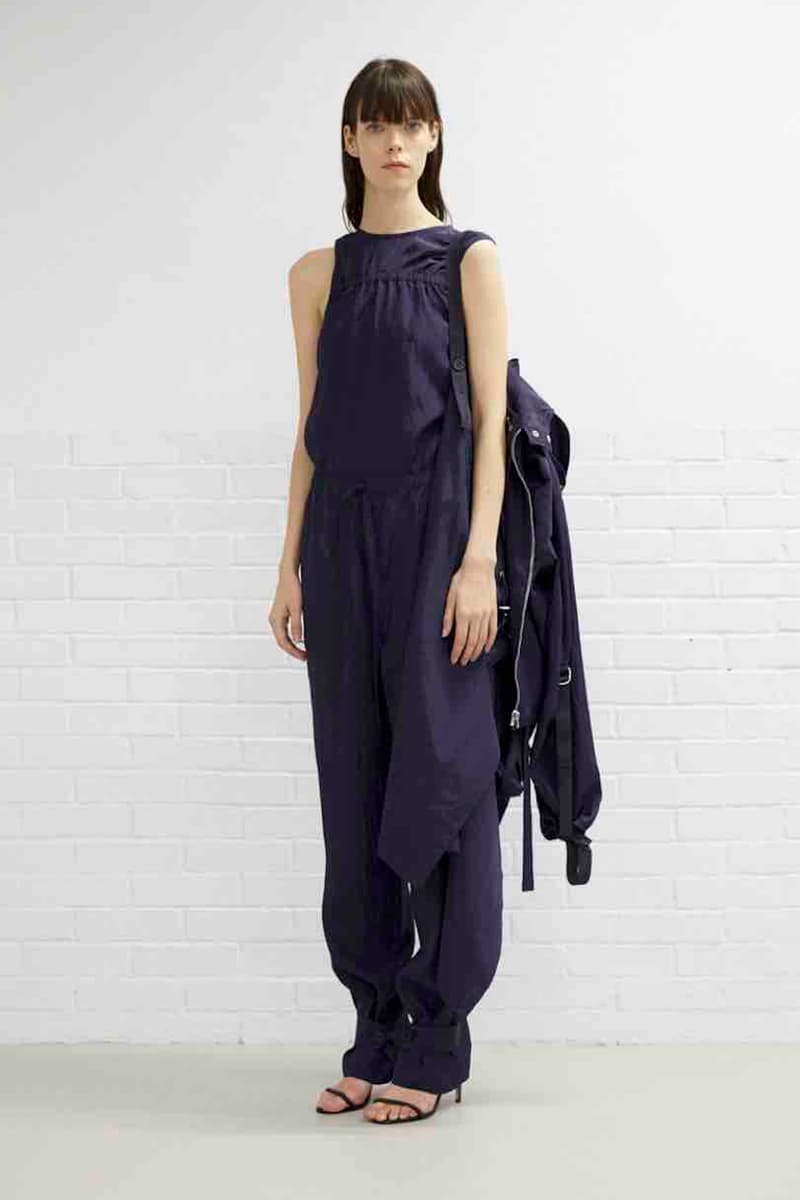 Helmut Lang Pre-Fall 2019 Lookbook Collection Minimal Muted Tones Utility Wear Workwear