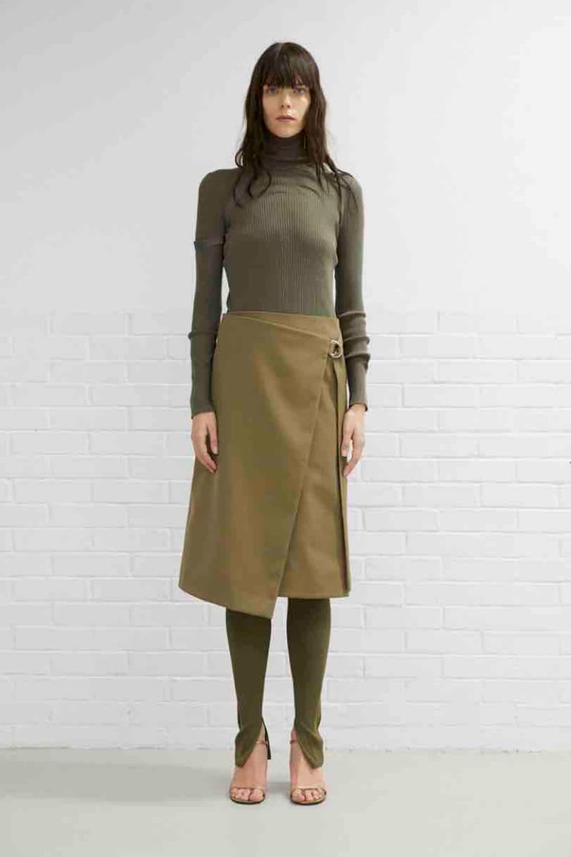 Helmut Lang Pre-Fall 2019 Lookbook Collection Minimal Muted Tones Utility Wear Workwear