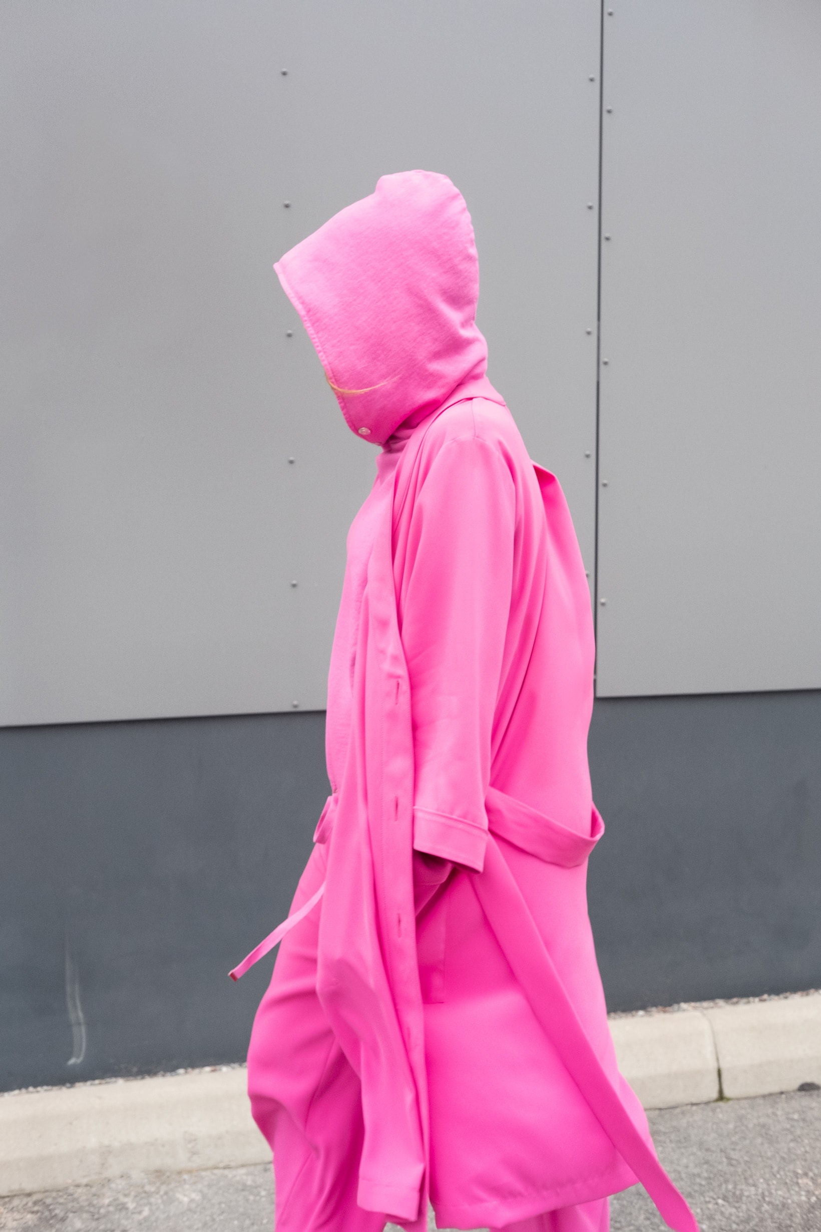 HOPE Pre Fall 2019 Lookbook Hoodie Top Pink