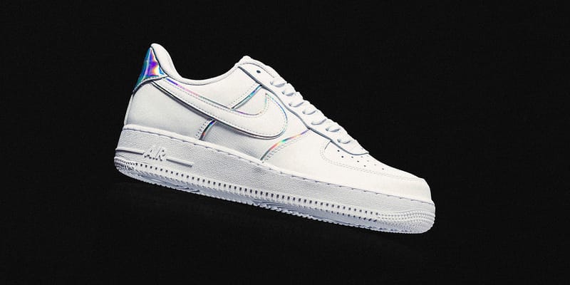 nike air force 1 low iridescent white (w)