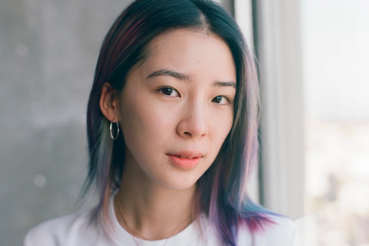 Irene Kim Korean Model Influencer Kaws Uniqlo UT T-Shirt Seoul South Korea 