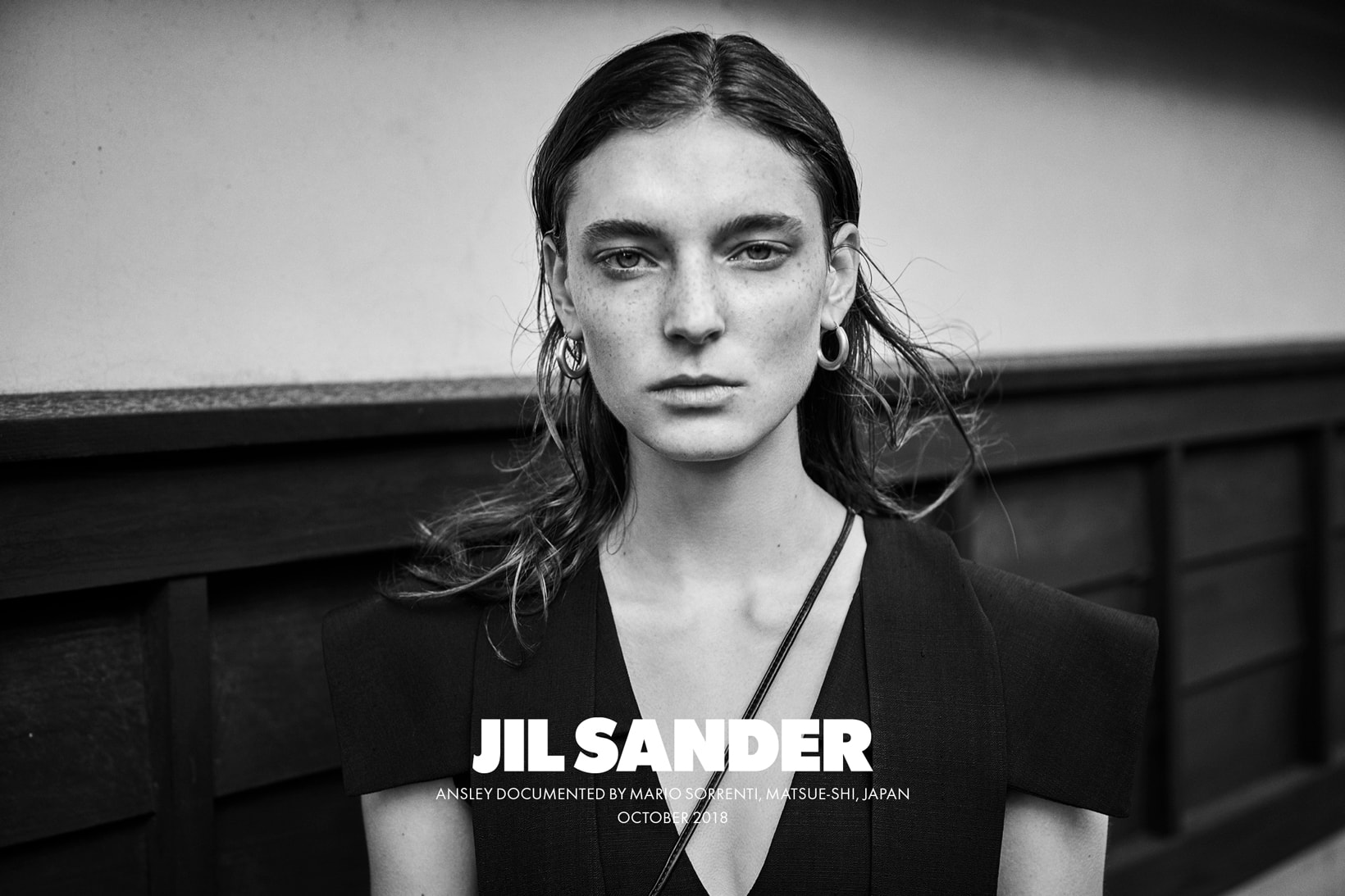Jil Sander Spring Summer 2019 Campaign Top Black