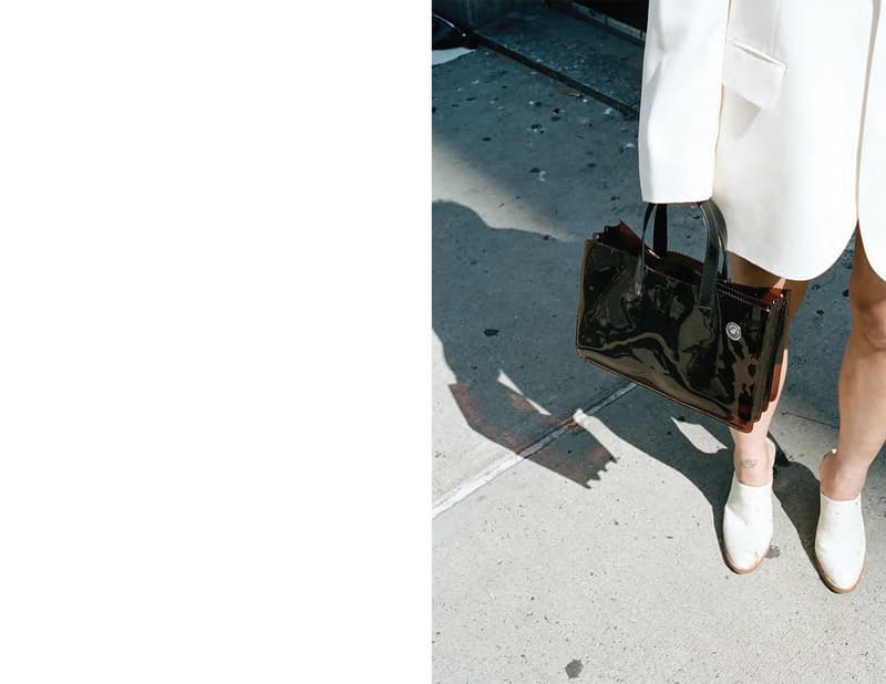 kara sarah law spring 2019 lookbook collection wearable handbags clothing shirt bag waistbag puffer tote leather lambskin