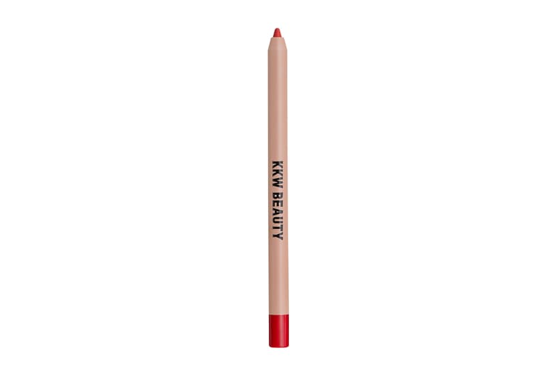 kim kardashian kkw beauty classic red creme lipstick lip liner