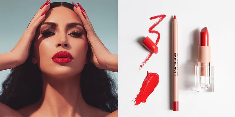 kkw red lip liner