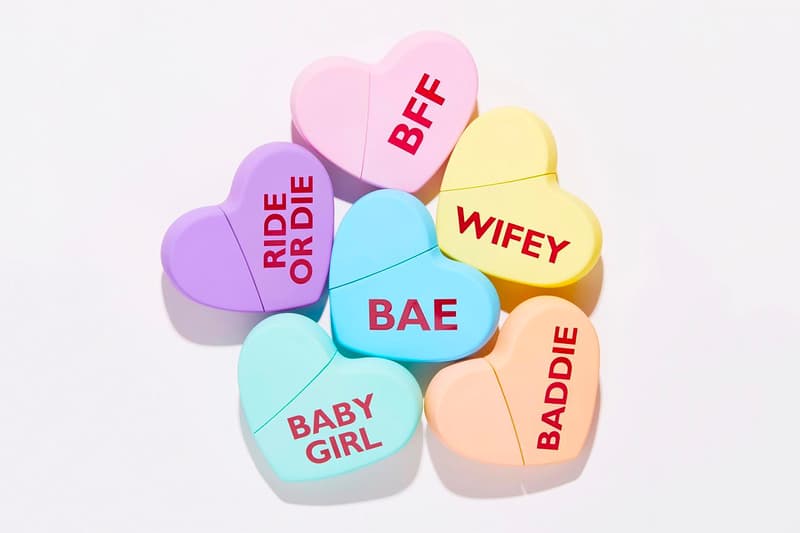 Kim Kardashian KKW Fragrance Beauty Kimoji Hearts Valentine's Day Perfume Sweethearts Bae wifey baddie baby girl ride or die bff Heart