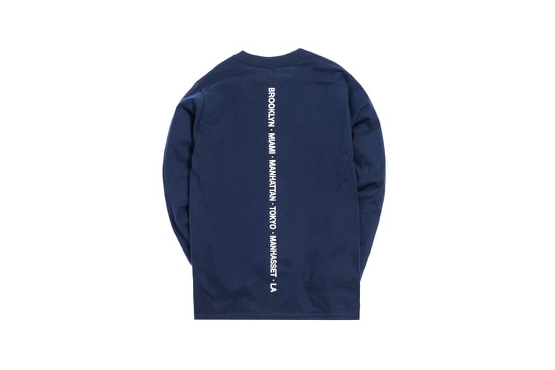 KITH Treats Capsule Collection Long Sleeve T-shirt Navy