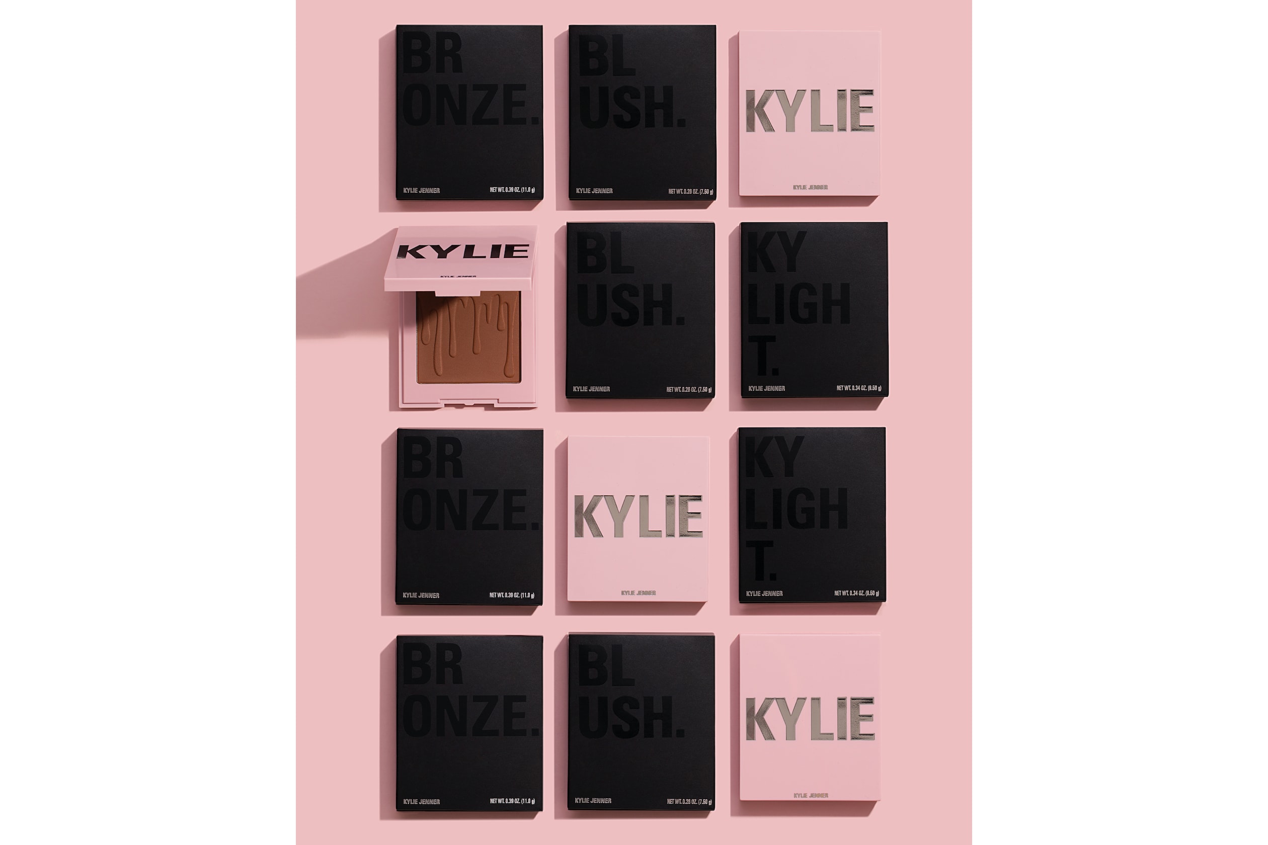 Kylie Cosmetics Releases Powders Blushes Makeup Kylie Jenner Beauty Highlighter Collection