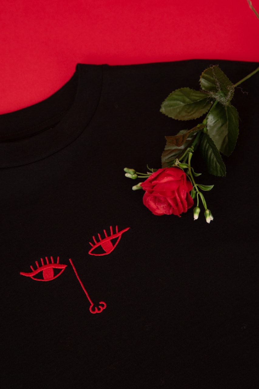 Lazy Oaf Valentine's Day Capsule Collection Red Pink Roses Graphic Pieces
