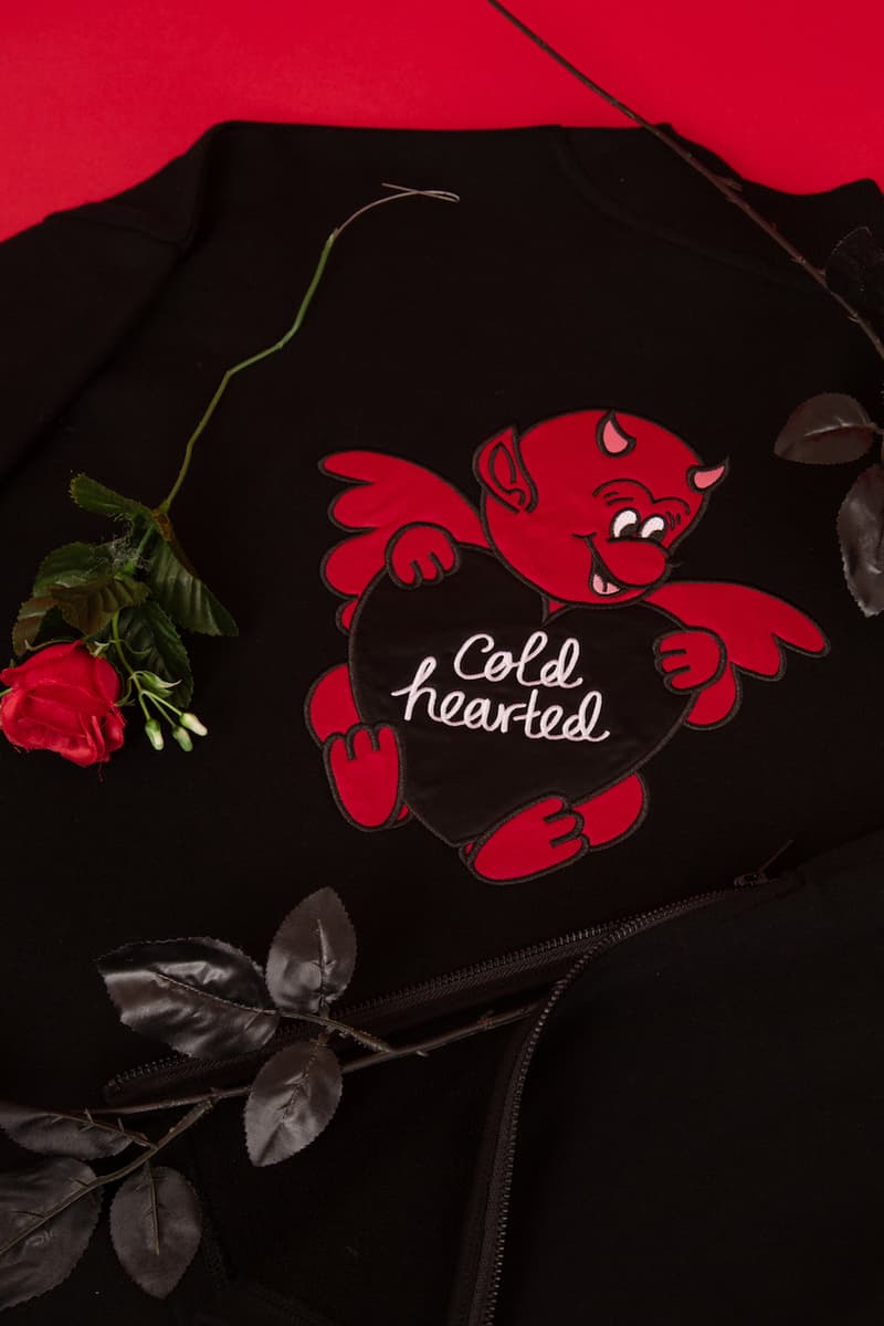 Lazy Oaf Valentine's Day Capsule Collection Red Pink Roses Graphic Pieces