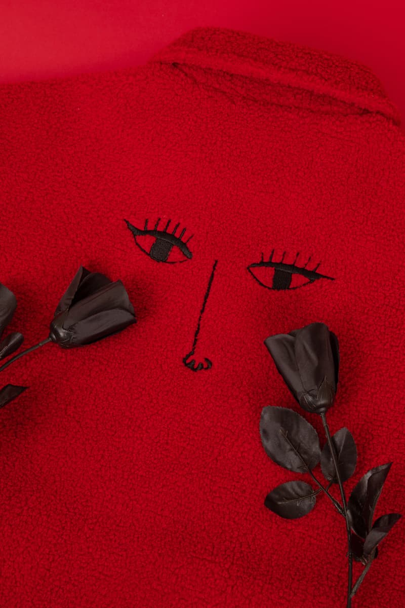 Lazy Oaf Valentine's Day Capsule Collection Red Pink Roses Graphic Pieces