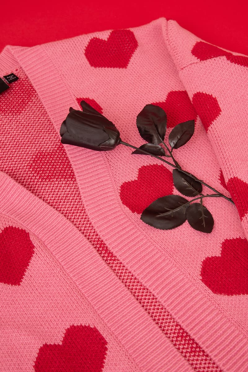 Lazy Oaf Valentine's Day Capsule Collection Red Pink Roses Graphic Pieces