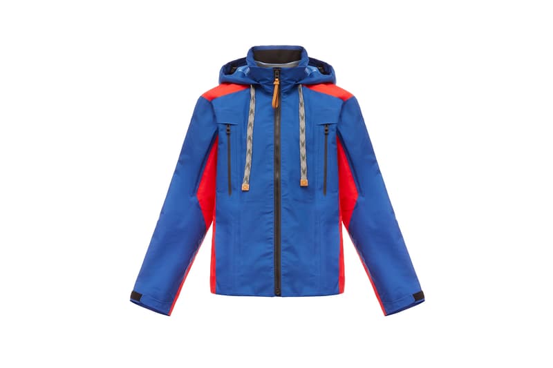 LOEWE Eye Nature Collection Jacket Blue Red