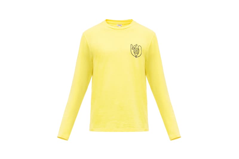 LOEWE Eye Nature Collection Long Sleeve Yellow