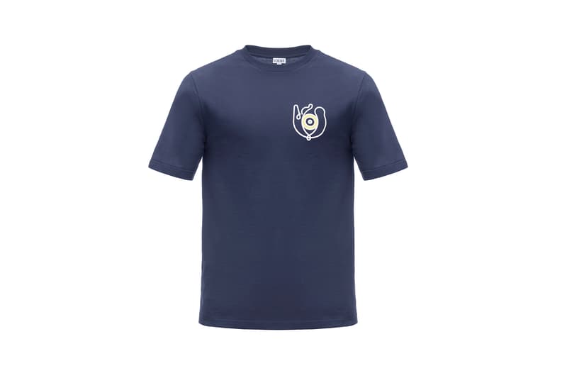 LOEWE Eye Nature Collection T-shirt Navy