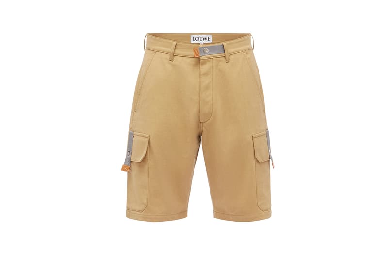 LOEWE Eye Nature Collection Khaki Shorts