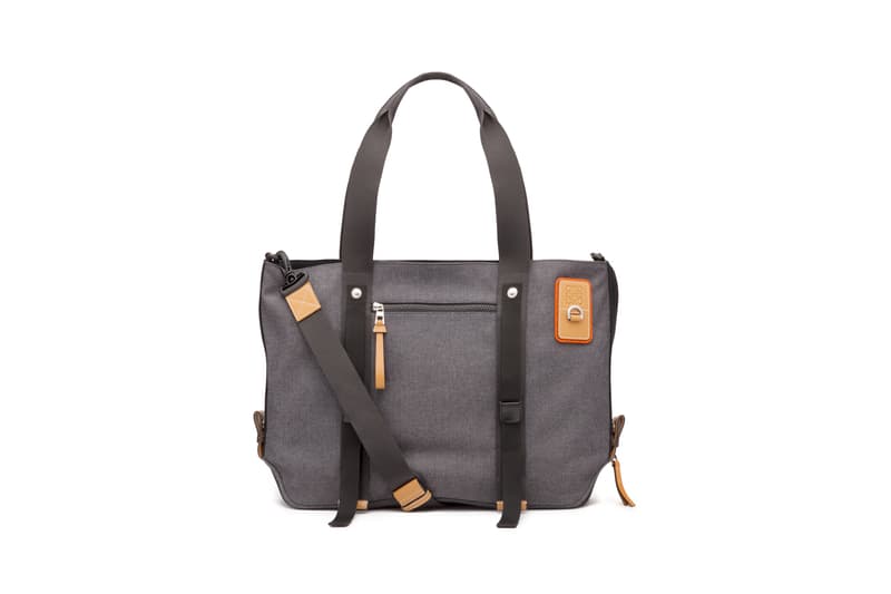 LOEWE Eye Nature Collection Tote Grey