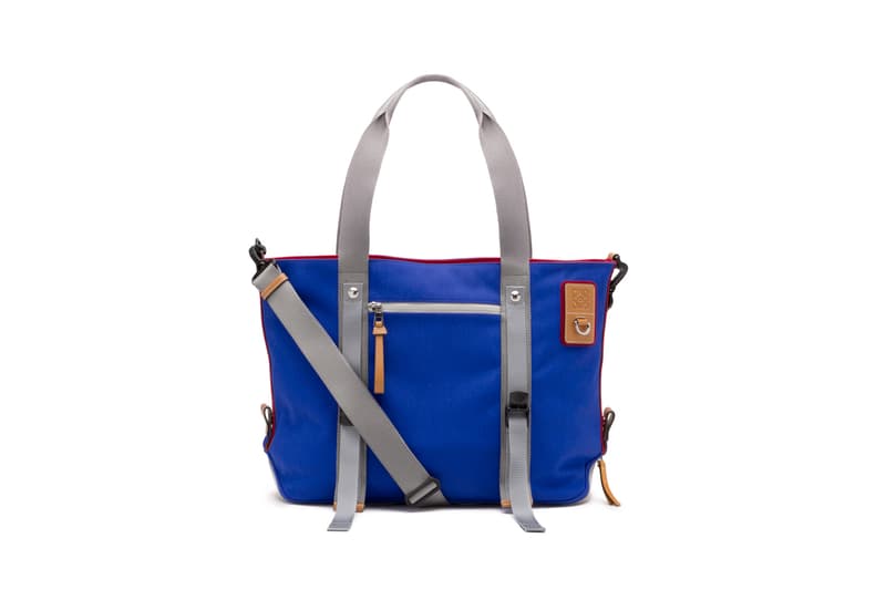 LOEWE Eye Nature Collection Tote Blue