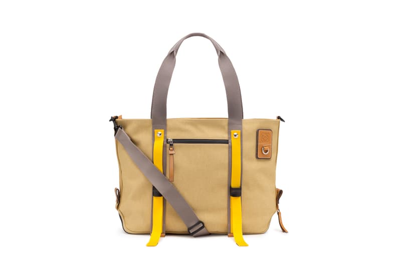 LOEWE Eye Nature Collection Tote Tan