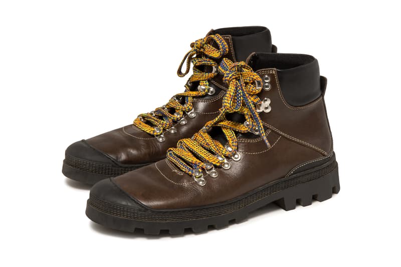 LOEWE Eye Nature Collection Hiking Boots brown