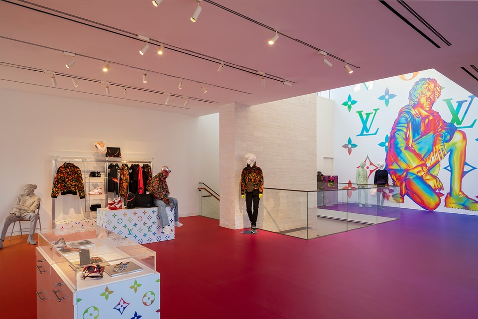 pin Edele Chinese kool Virgil Abloh's Louis Vuitton Pop-Up in Miami | HYPEBAE