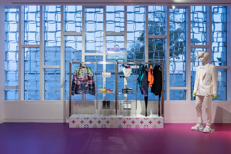 virgil abloh louis vuitton popup store miami design district wizard of oz