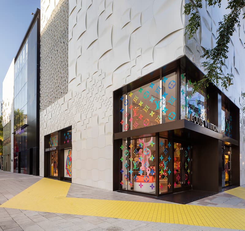 virgil abloh louis vuitton popup store miami design district wizard of oz