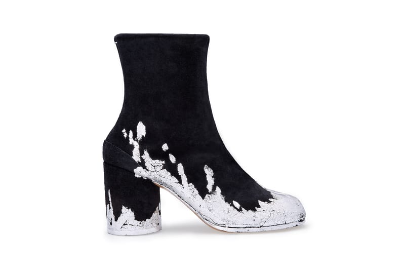 We're Really Into These Metallic Frosted Maison Margiela Tabi Boots