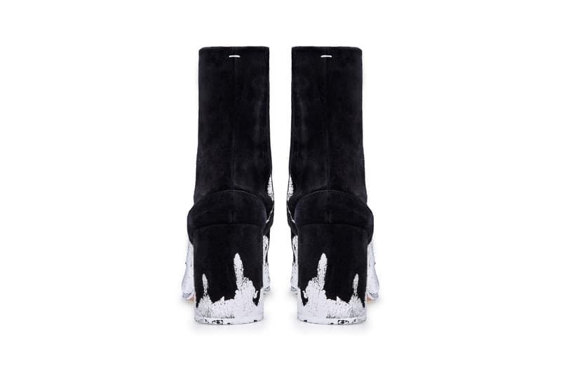 Maison Margiela x Dover Street Market Tabi Ankle Boot Black Silver
