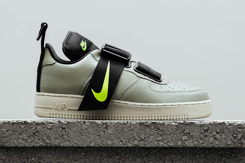 lime green air force 1 utility