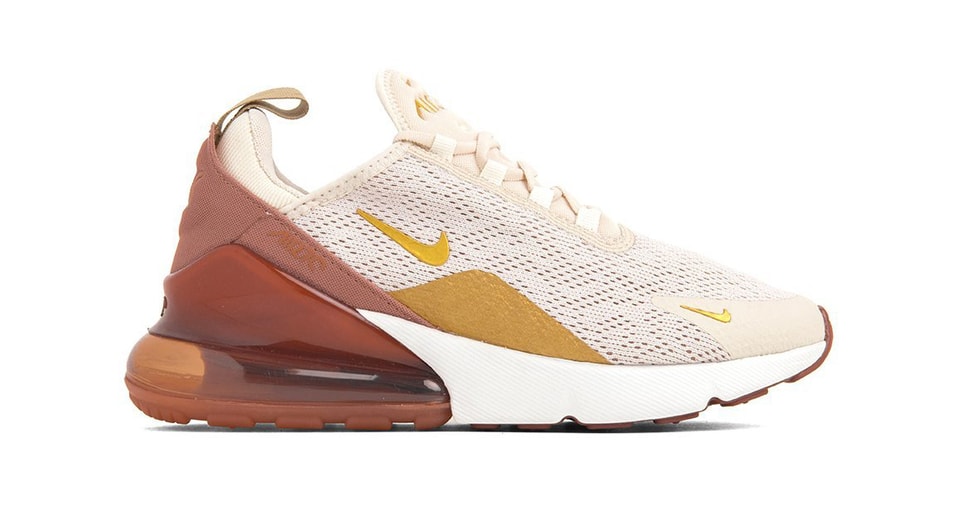 Nike Releases Air Max 270 In Light Cream Gold Hypebae