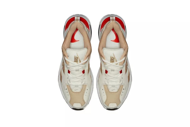 Nike M2K Tekno Sail Habanero Red