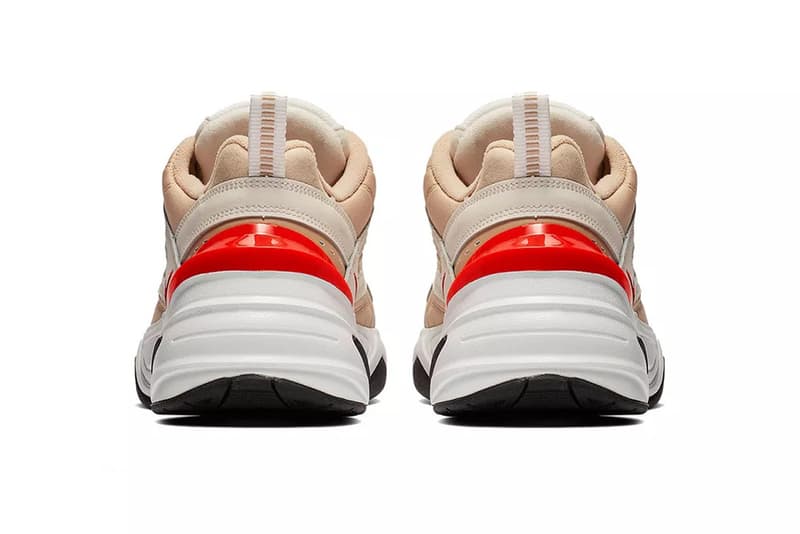 Nike M2K Tekno Sail Habanero Red
