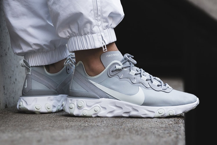 Hey Minimalists, Don't Miss Nike's Latest React Element 55 "Wolf Grey"