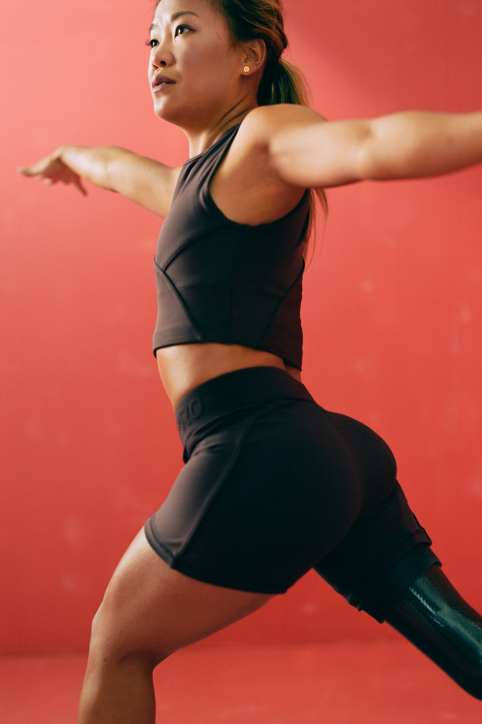 Nike Yoga Collection Pro Hypercool Rib Tank Shorts Black