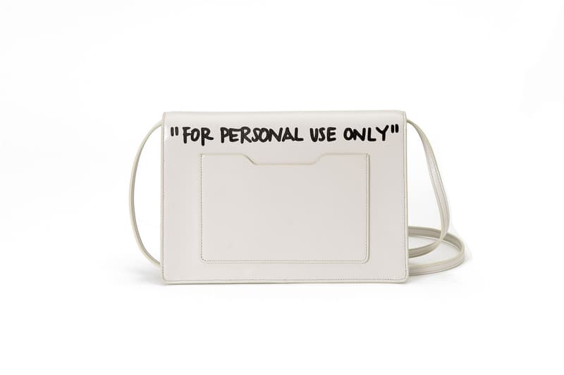 Off-White "FLOWER SHOP" Pop-Up Bag Collection Virgil Abloh Purse Bag Luxury 