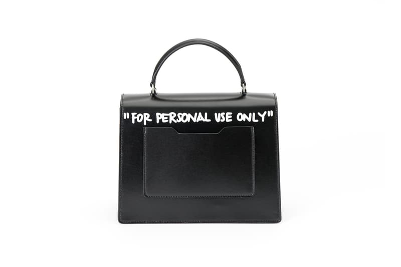 Off-White "FLOWER SHOP" Pop-Up Bag Collection Virgil Abloh Purse Bag Luxury