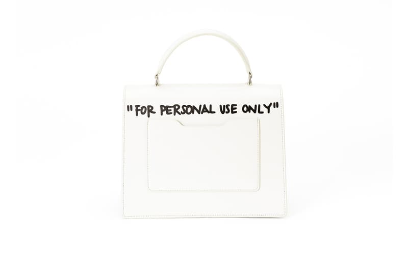 Off-White "FLOWER SHOP" Pop-Up Bag Collection Virgil Abloh Purse Bag Luxury 