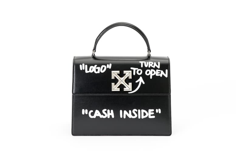 Off-White "FLOWER SHOP" Pop-Up Bag Collection Virgil Abloh Purse Bag Luxury 